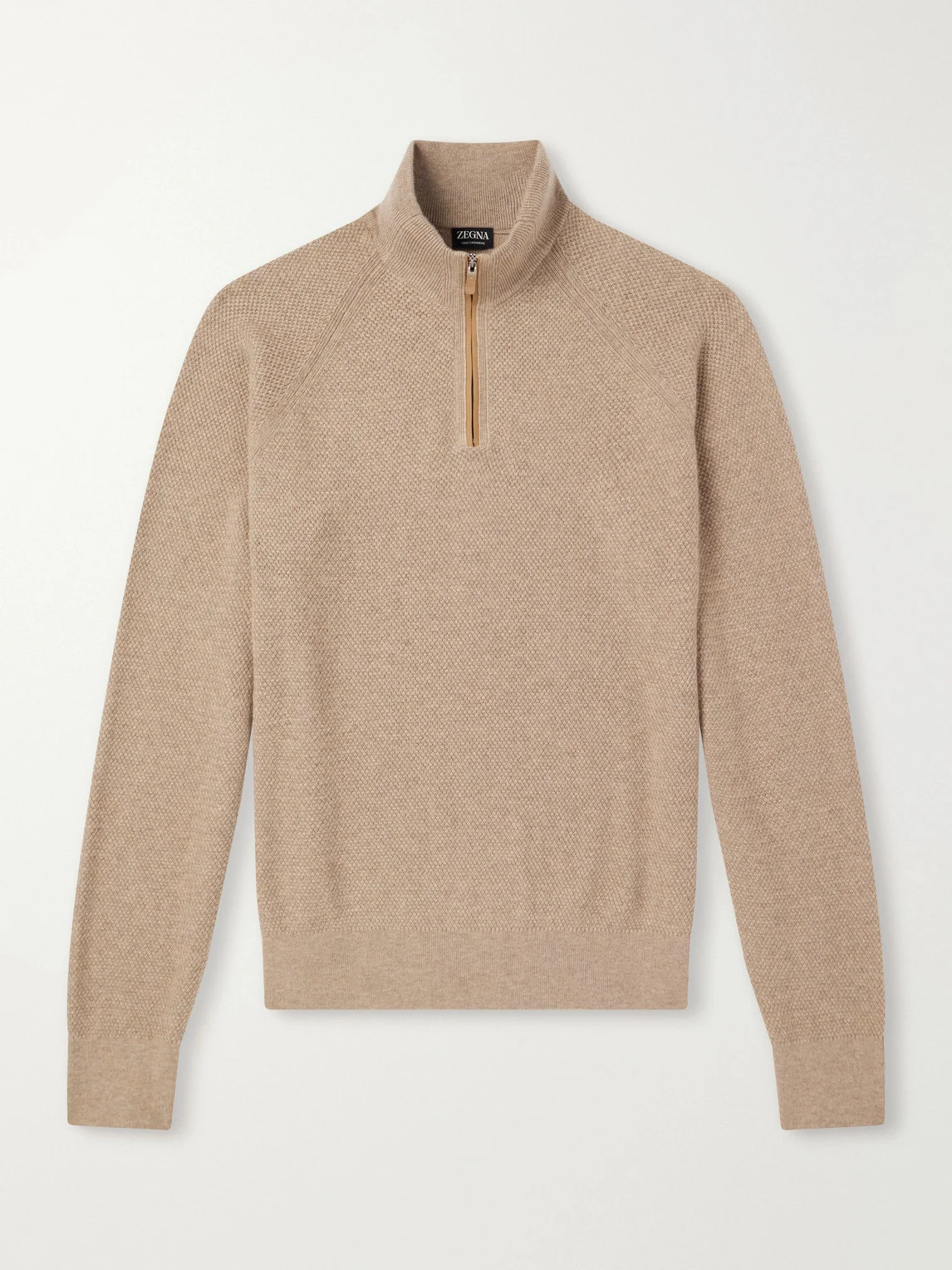 Oasi Cashmere Half-Zip Sweater - 1