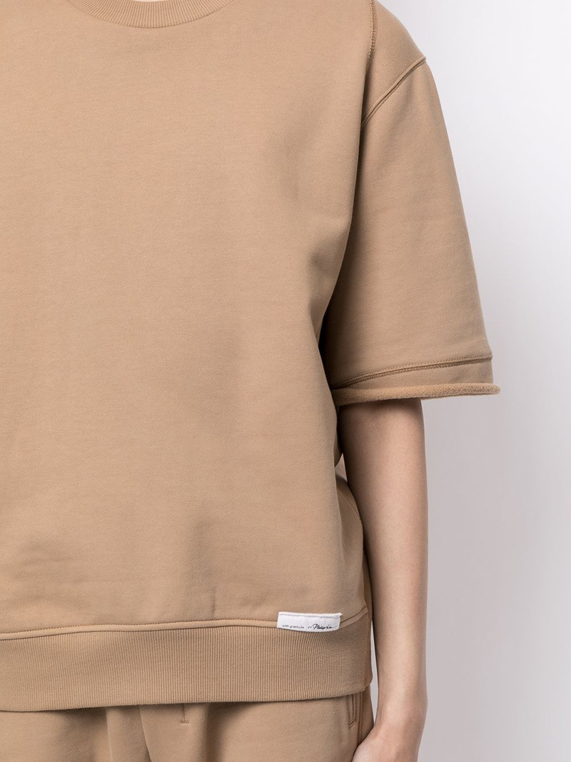 logo patch detail T-shirt 5