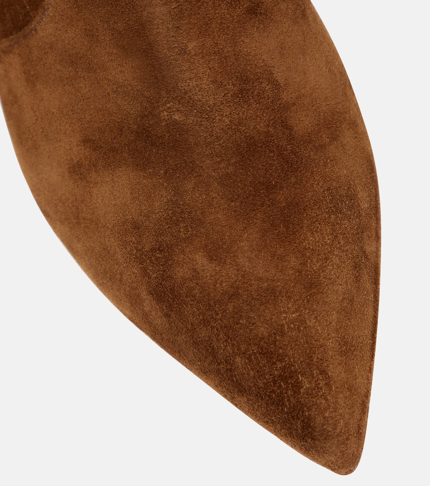 Hansen 85 suede knee-high boots - 6