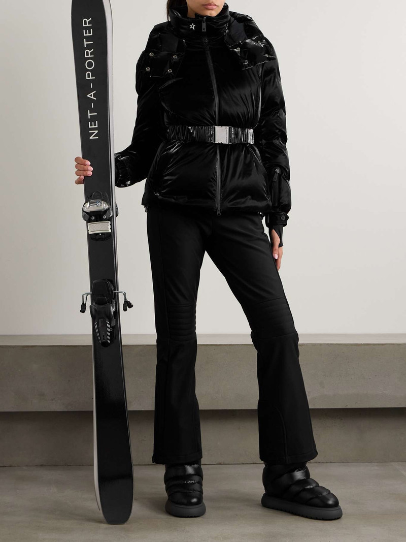 PERFECT MOMENT Candice belted quilted down ski jacket outlook