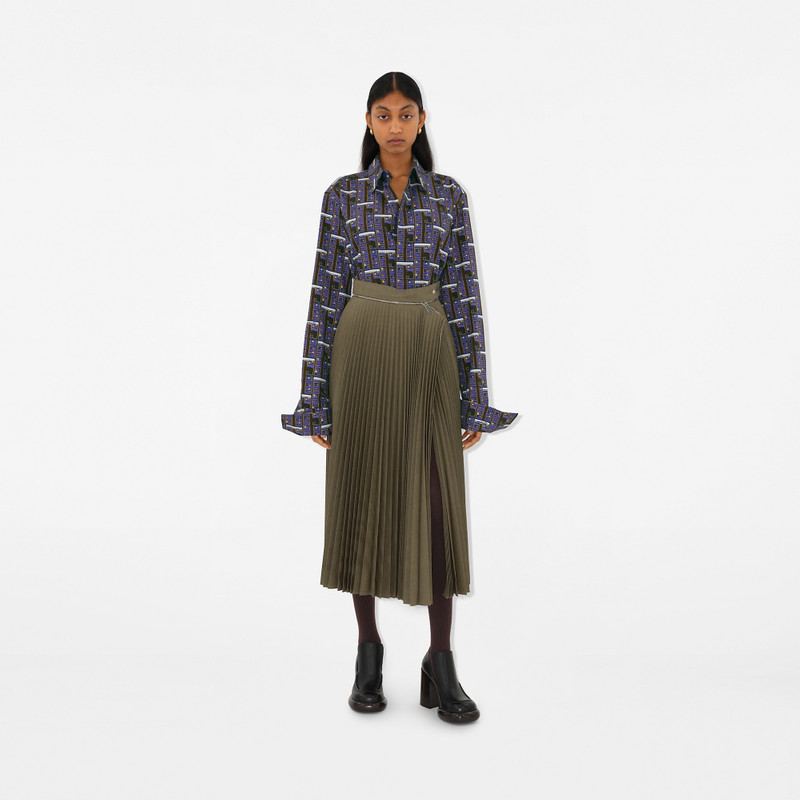 Burberry Bus Silk Shirt outlook