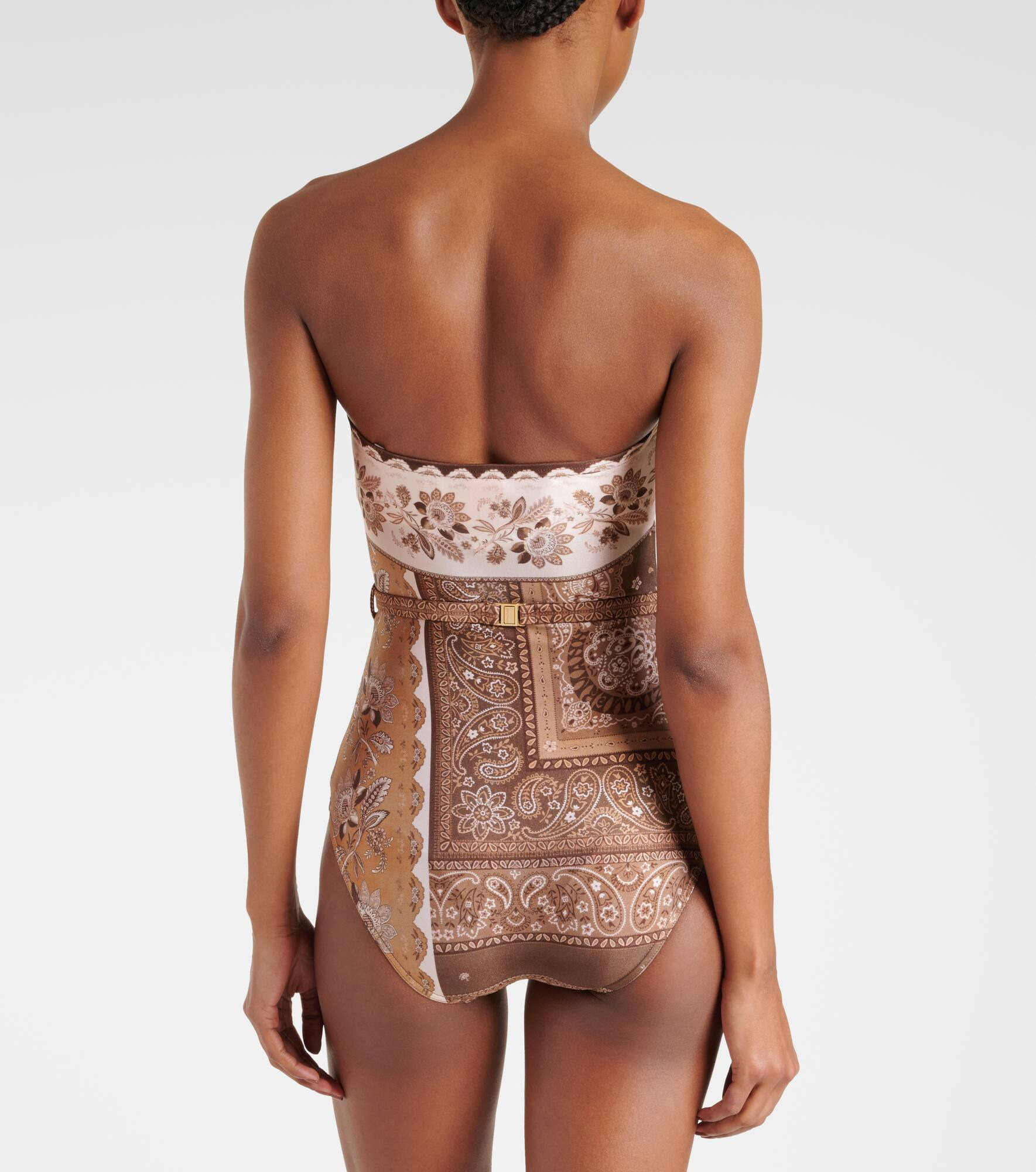 Lucky embellished printed swimsuit - 3