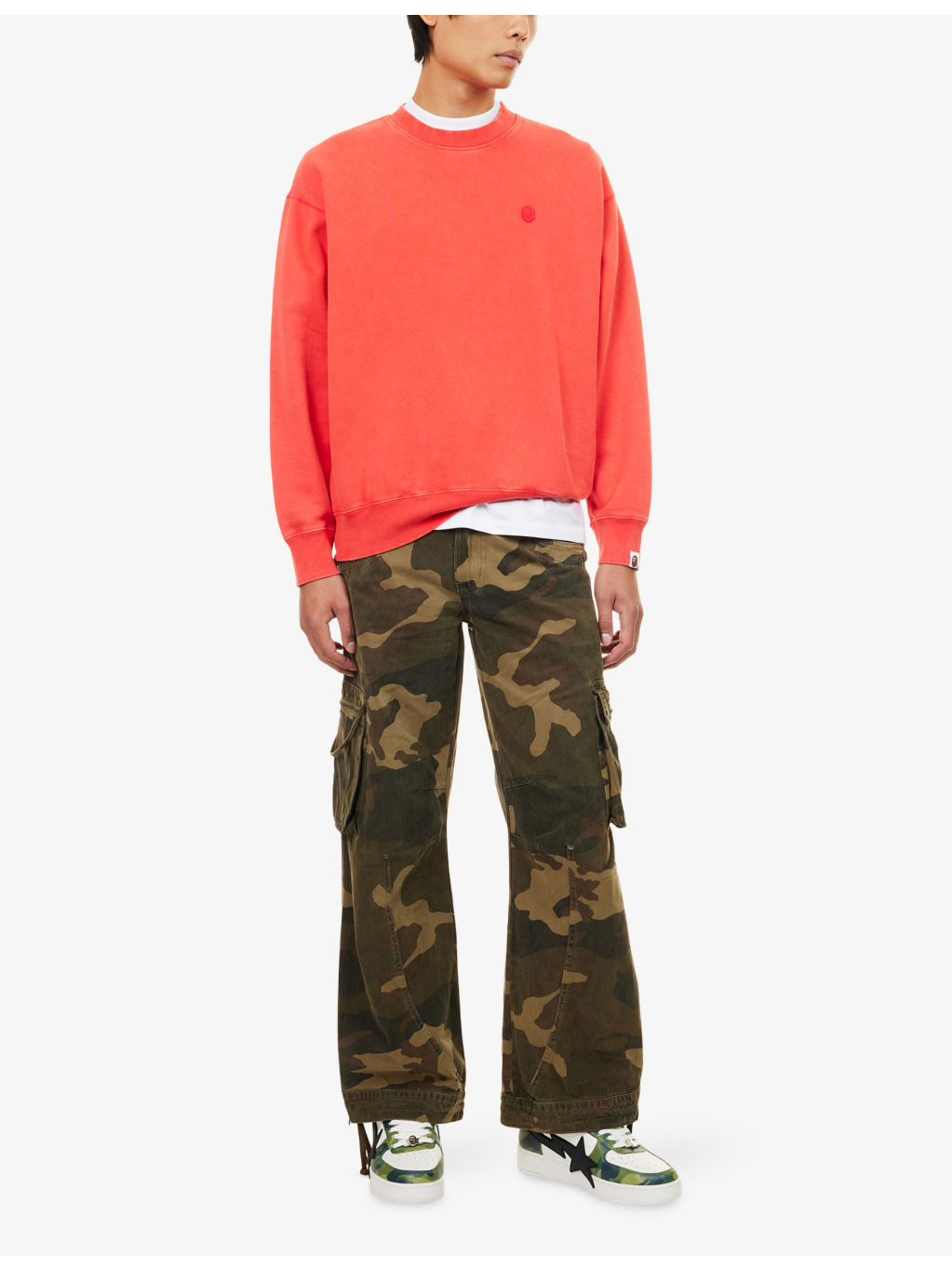 One Point Brand-Embroidered Cotton-Jersey Sweatshirt - 2