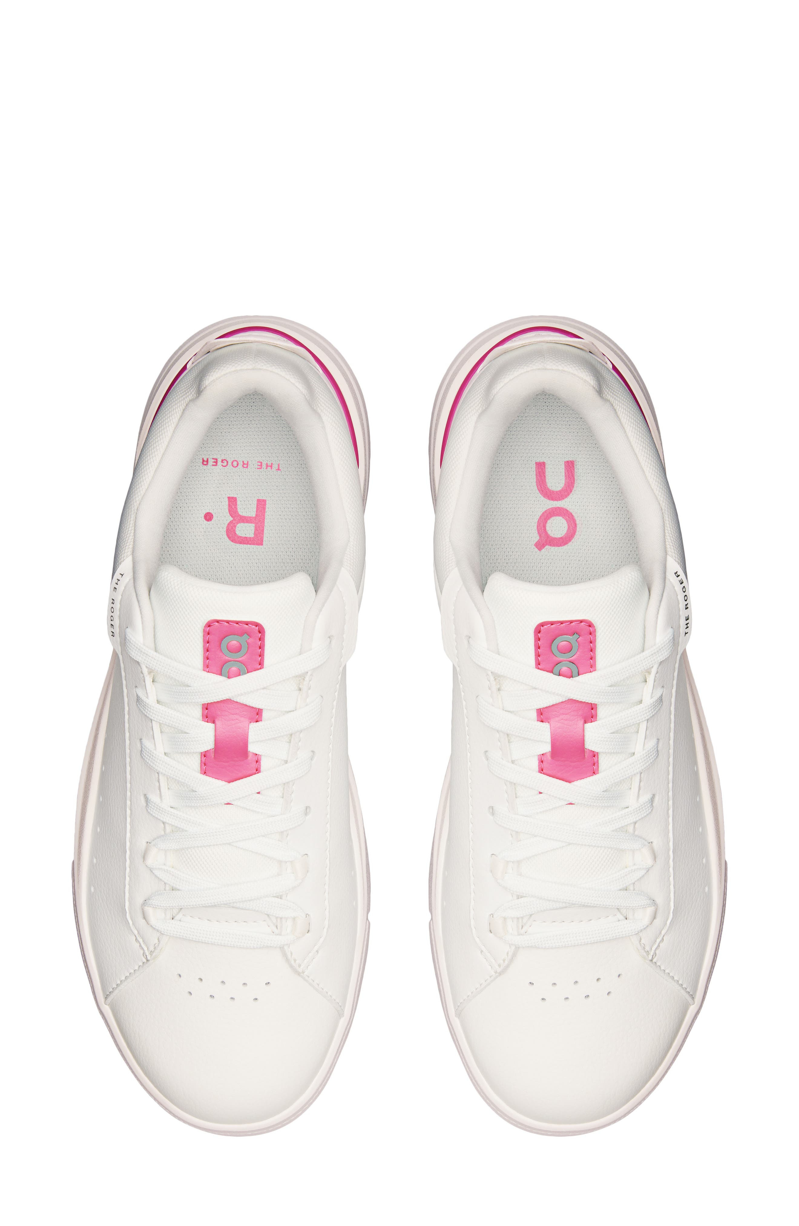 On THE ROGER Advantage Tennis Sneaker in White/Pink at Nordstrom - 3