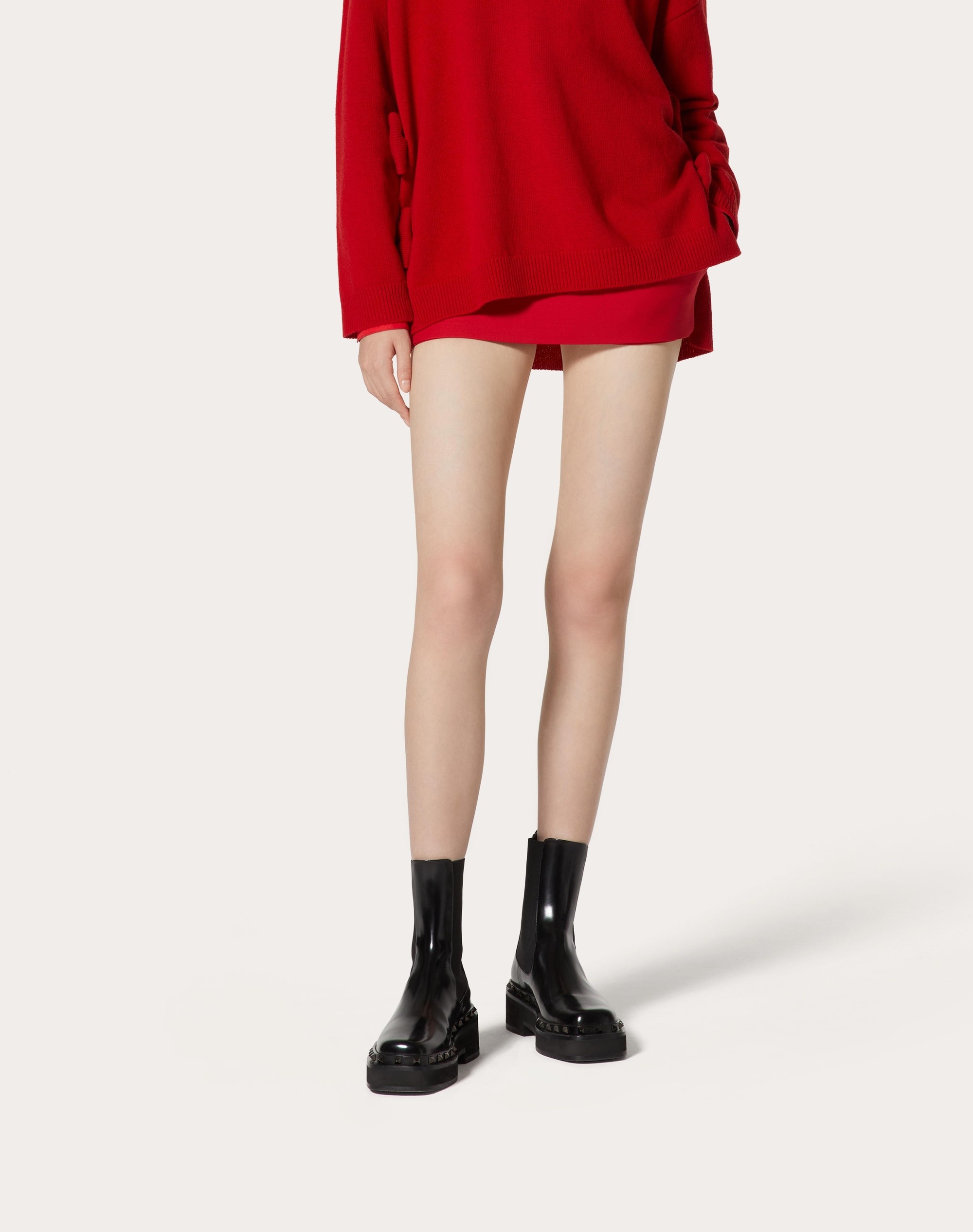 CREPE COUTURE MINI SKIRT - 3