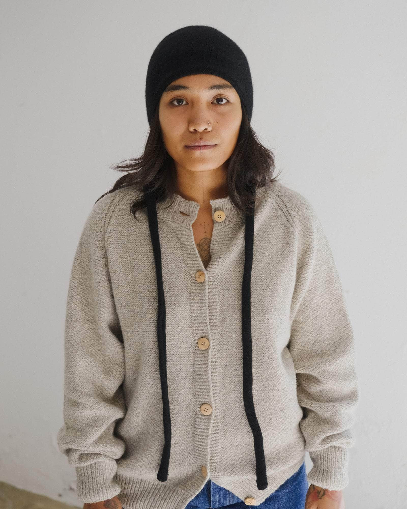 Tier Hood - Recycled Cashmere - 3