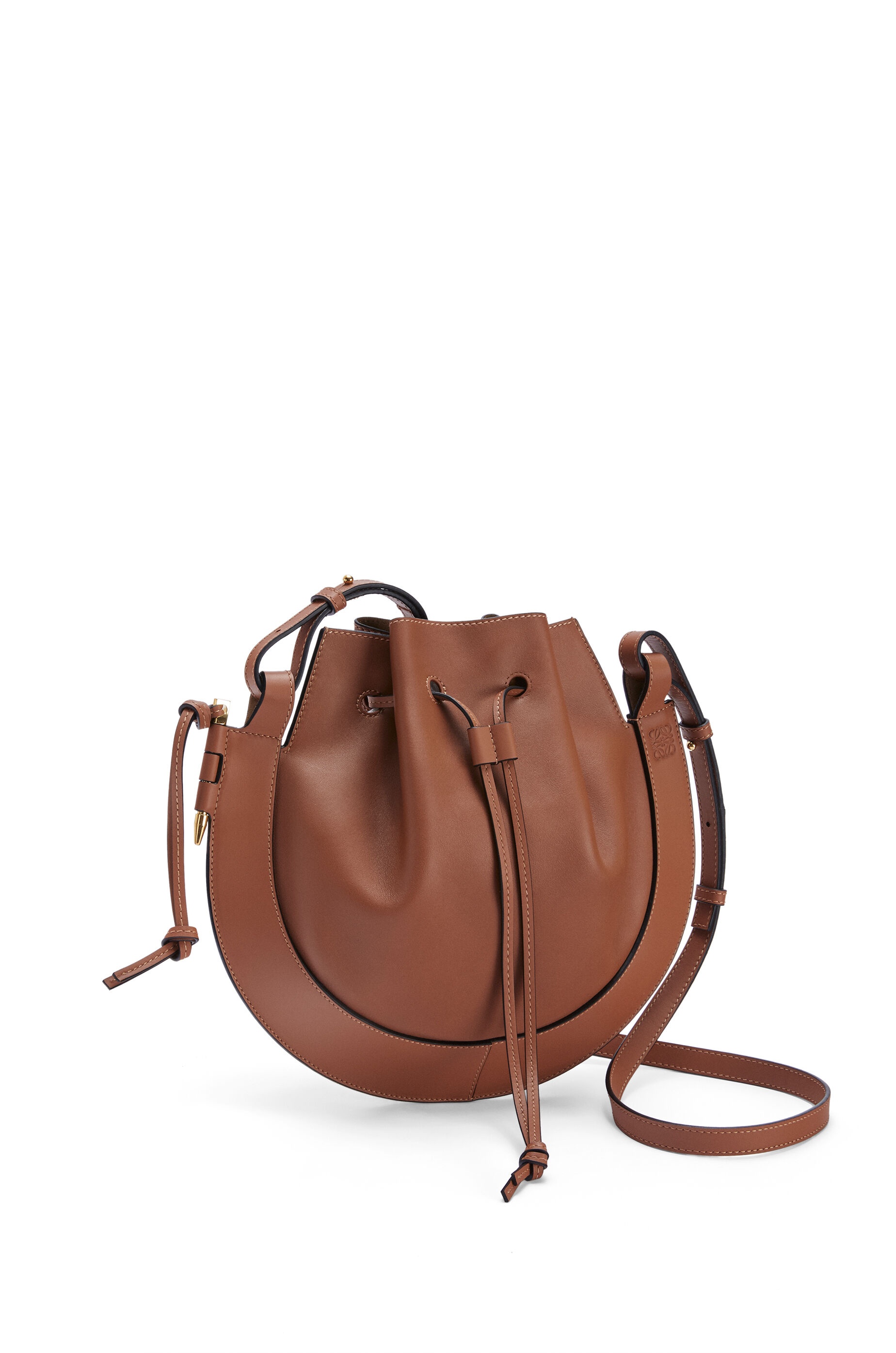 Small Horseshoe bag in nappa calfskin - 3