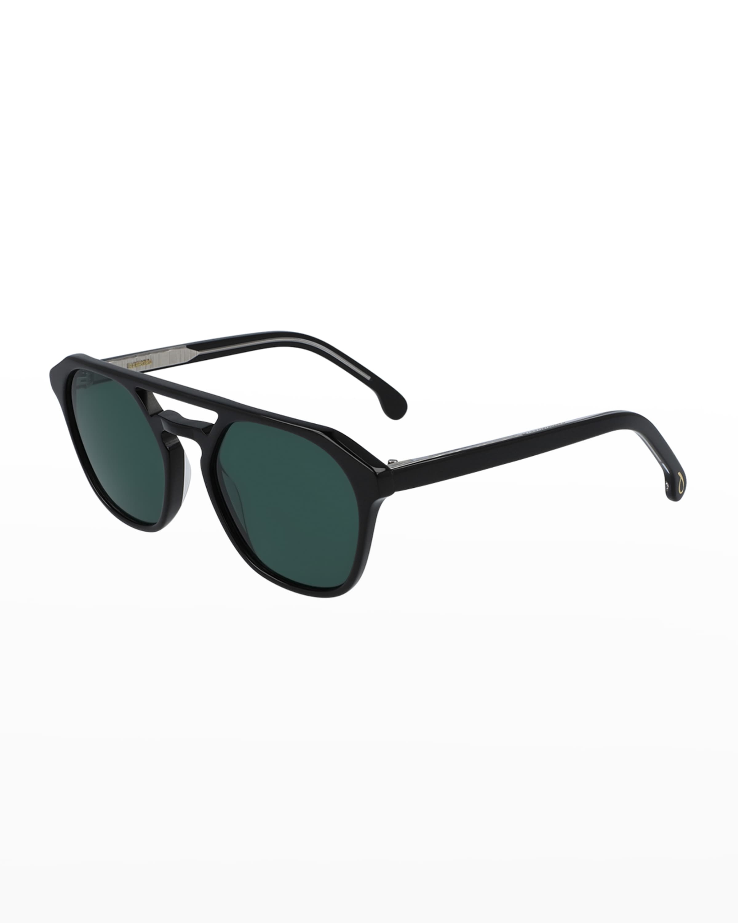 Men's Barford Double-Bridge Navigator Sunglasses - 1
