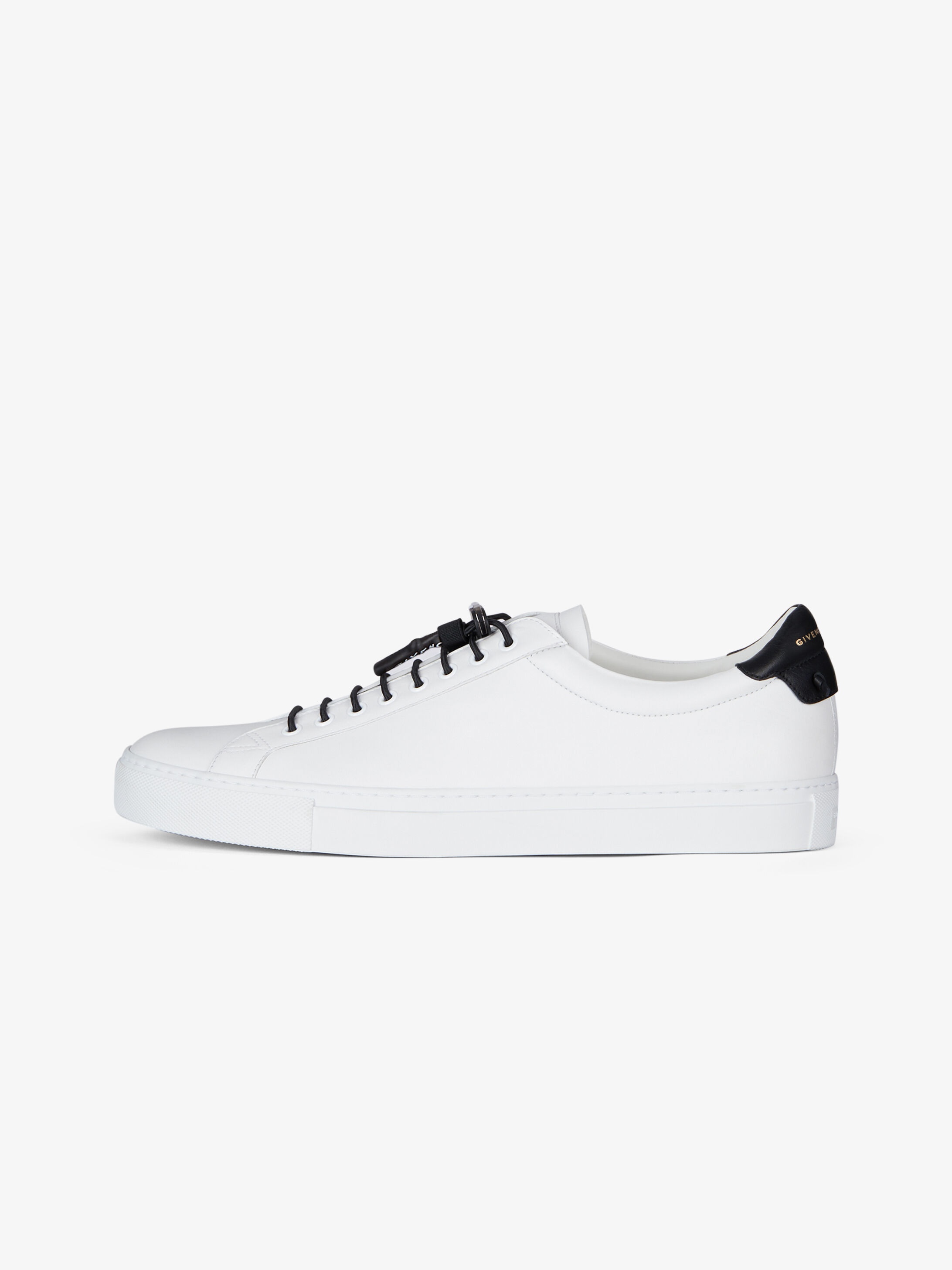 Sneakers in matte leather with sport shoelace - 5