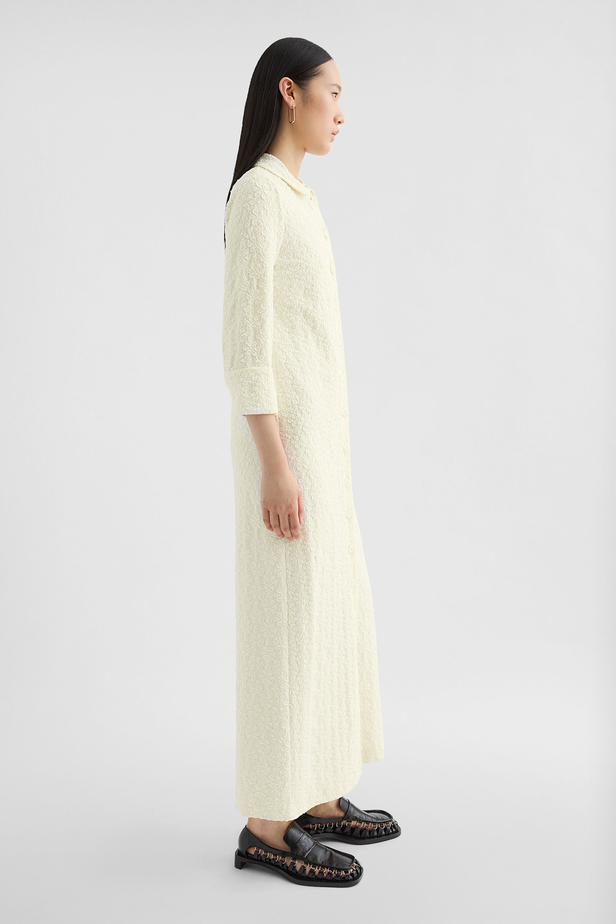 Viscose Gaufré Shirt Dress - 2