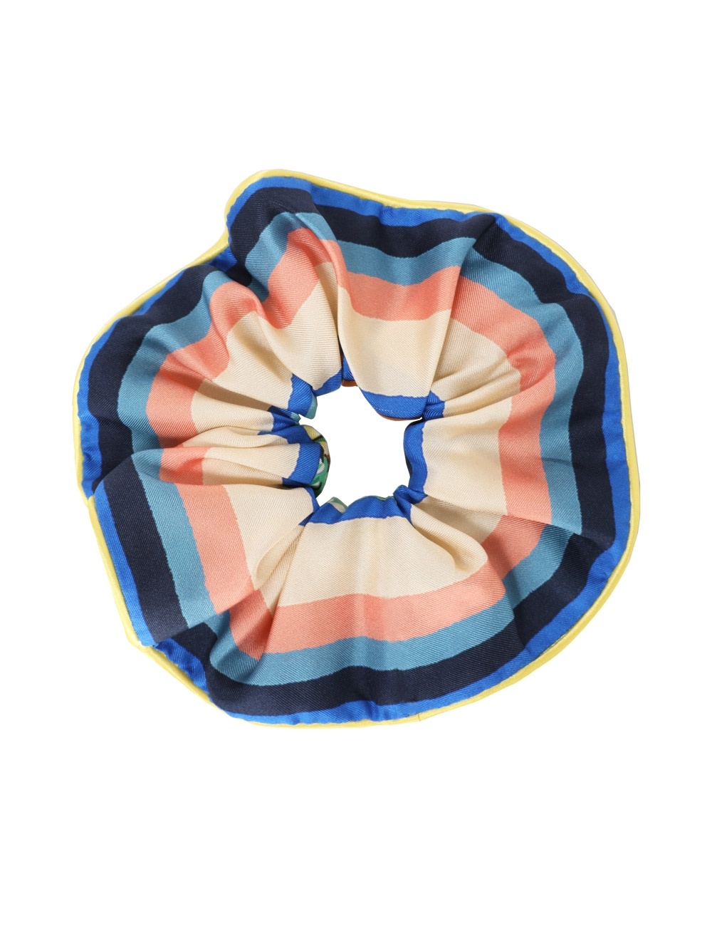 DOUBLE FACED SILK SCRUNCHIE - 2