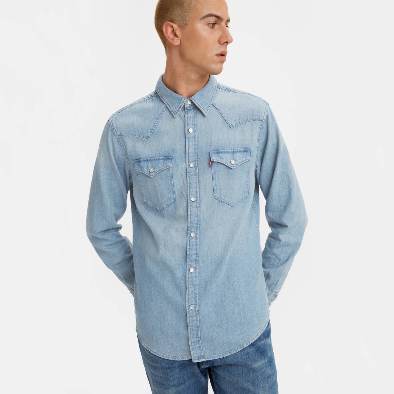 BARSTOW WESTERN DENIM SHIRT - 2