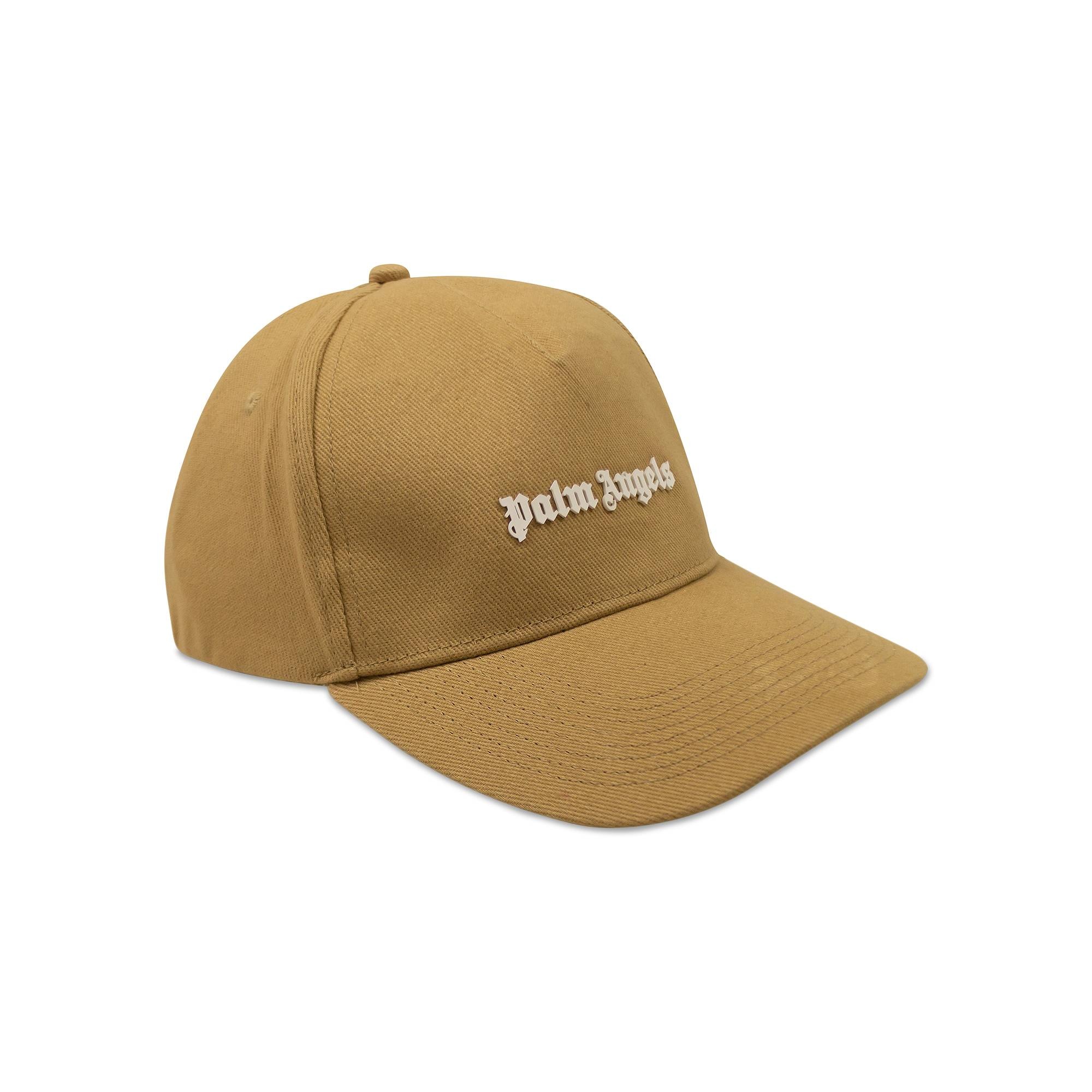 Palm Angels Classic Logo Cap 'Sand/White' - 4