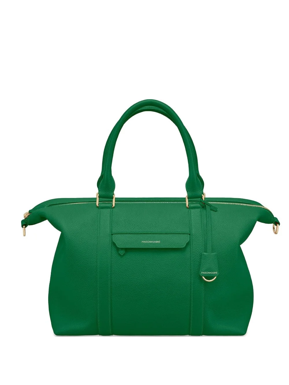 Large Leather Weekender Bag - 1