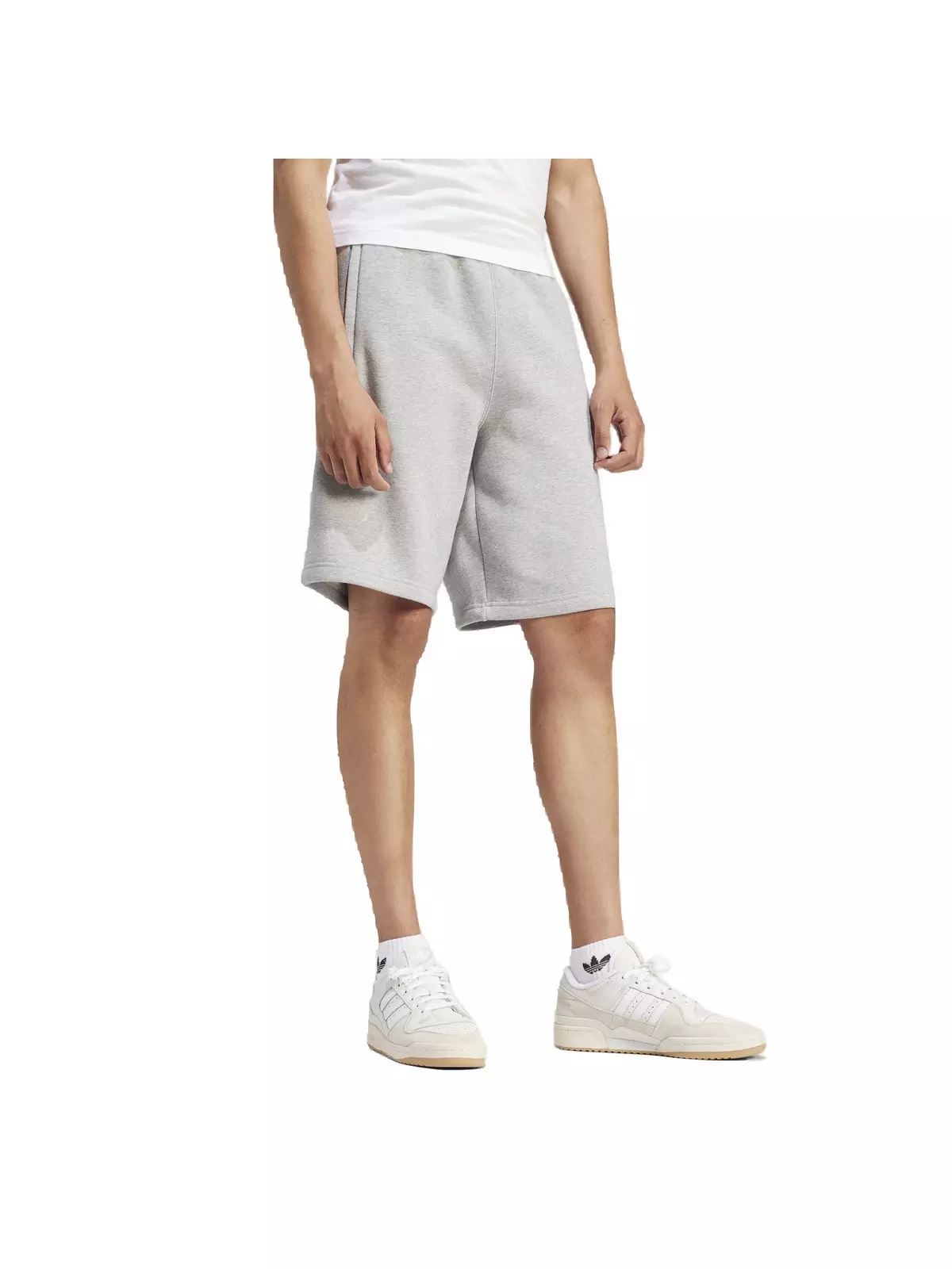 Originals Men's Trefoil Essentials Lifestyle Shorts -Grey - 5