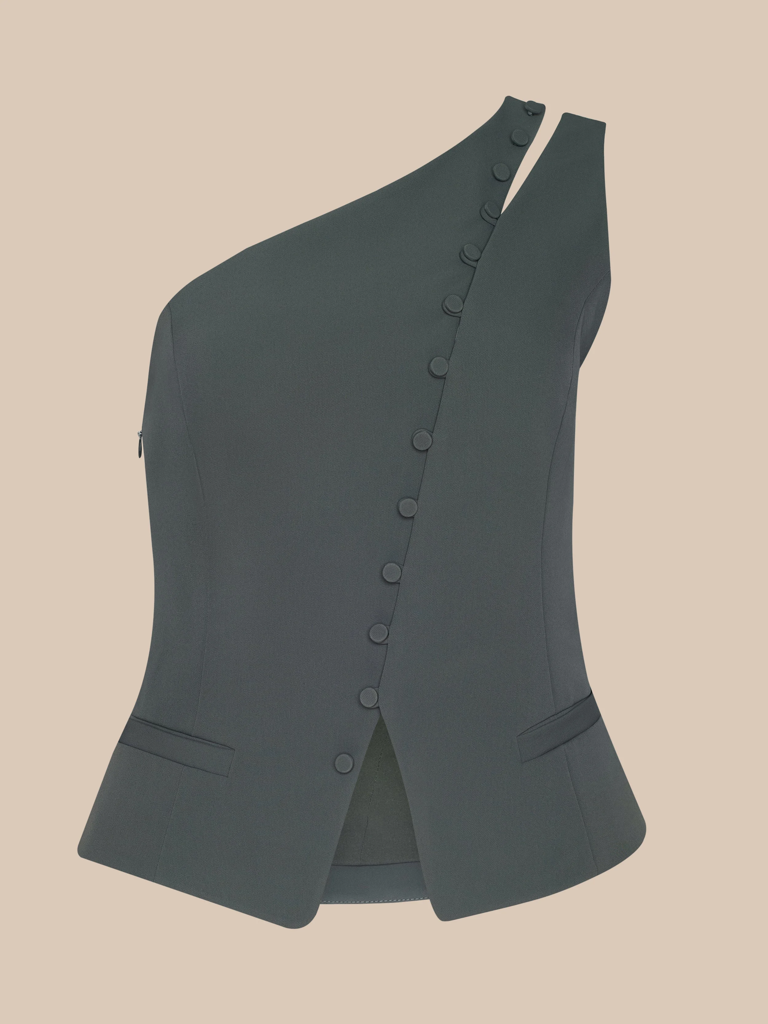 Zinnia One-Shoulder Top - 1