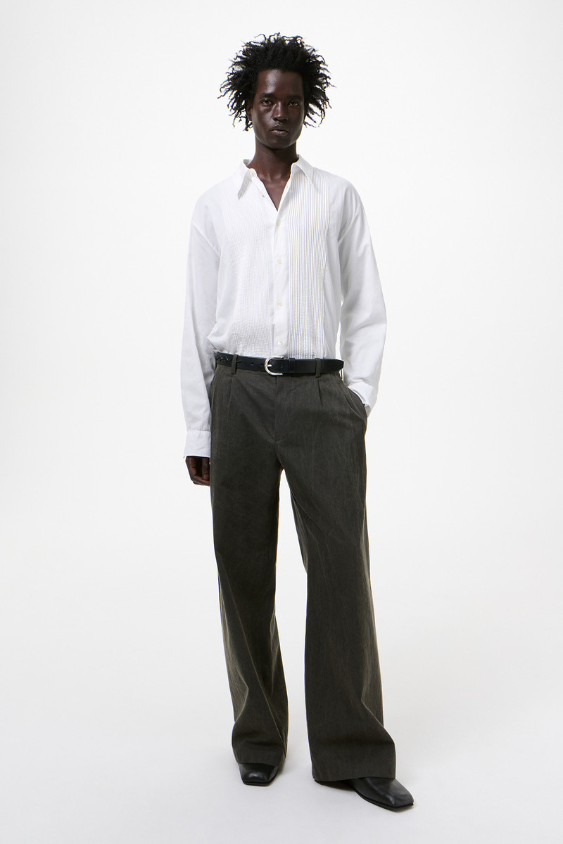 Our Legacy Bridge Chino Antique Mudd Coated Sateen outlook