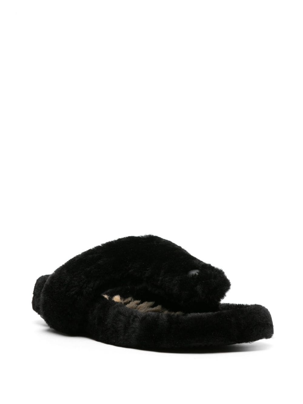 Ease shearling flip flops - 2