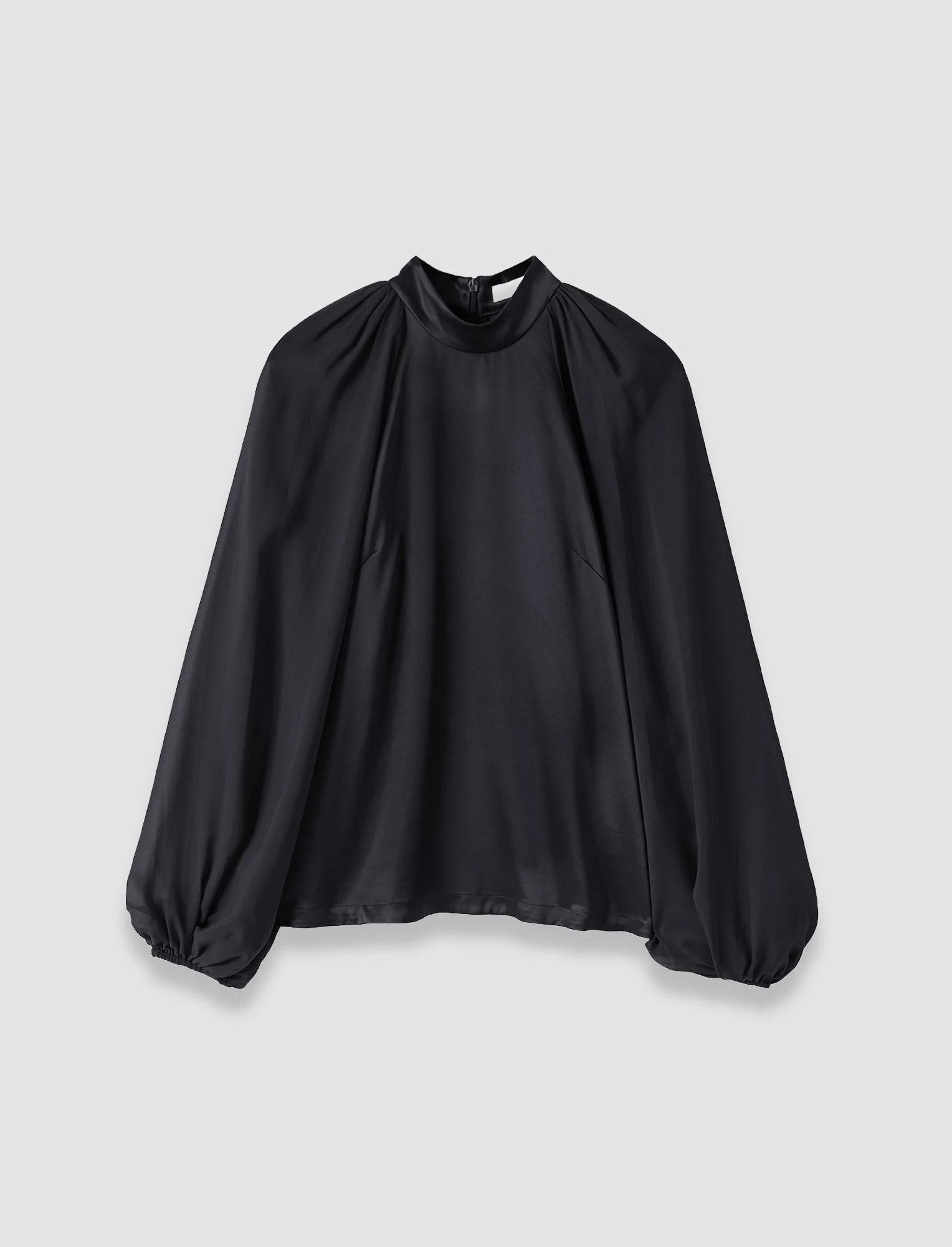 Cave Double Satin Blouse - 1