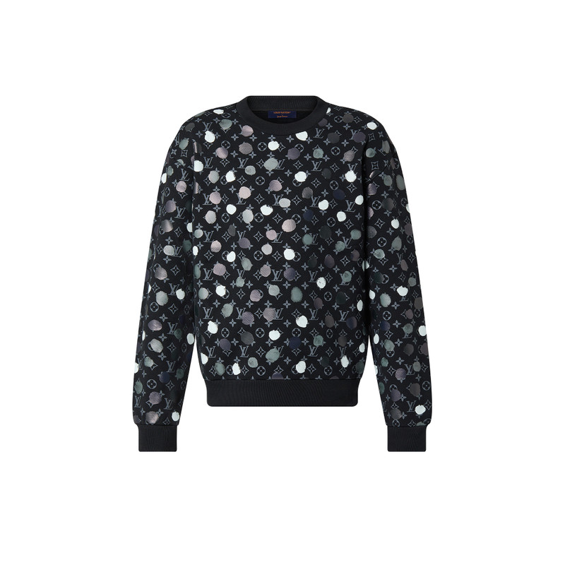 LV x YK Painted Dots Printed Crewneck - 1