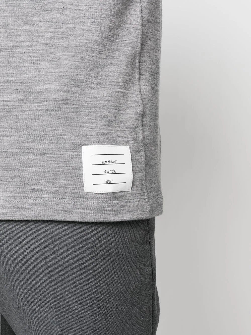 Thom Browne Men T-Shirt With Application - 4