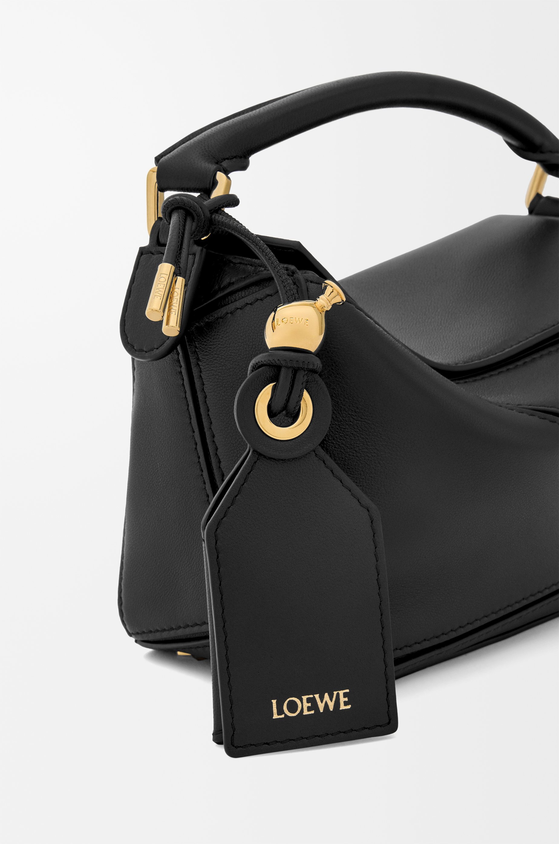 Mini Featherlight Puzzle bag in nappa lambskin - 12