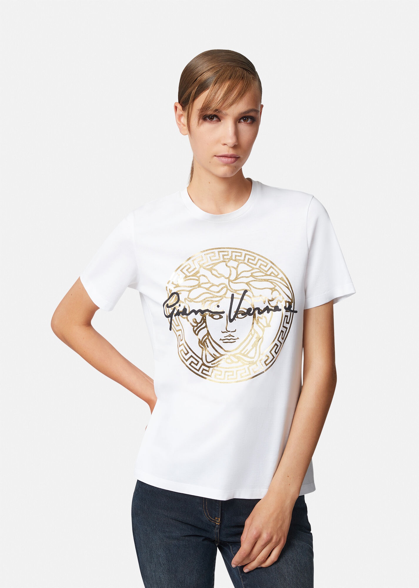 GV Signature Medusa T-Shirt - 2