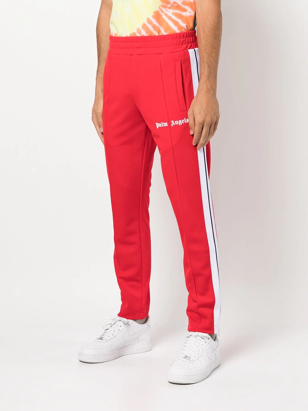 logo-print track pants - 3