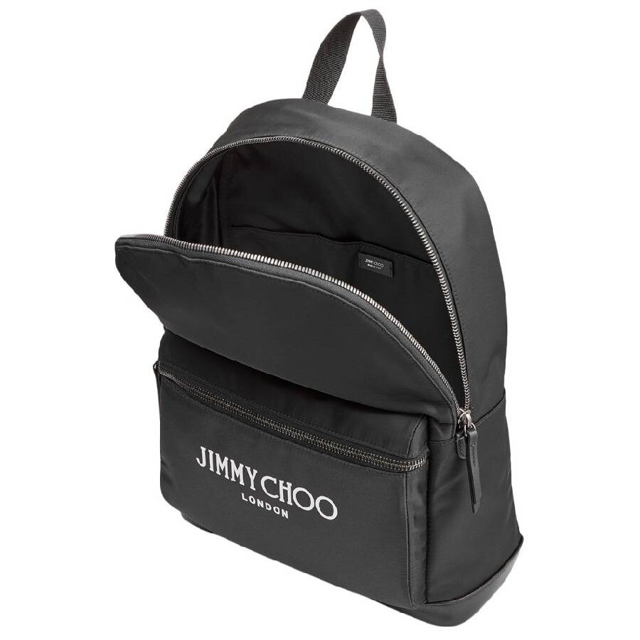 Jimmy Choo Wilmer Logo Adjustable Strap Backpack - 3