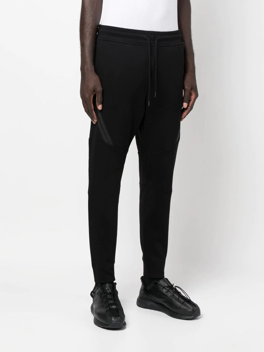 slim-cut track pants - 3