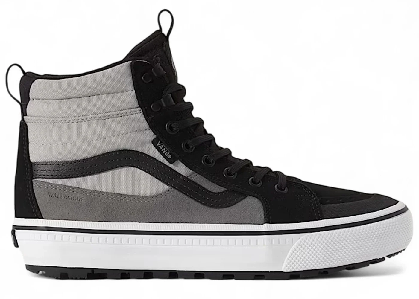 Vans Sk8-Hi Waterproof Grey Black - 1