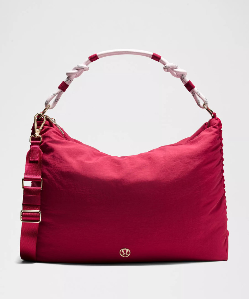 Convertible Ruched Crossbody Bag *Large 16L 1