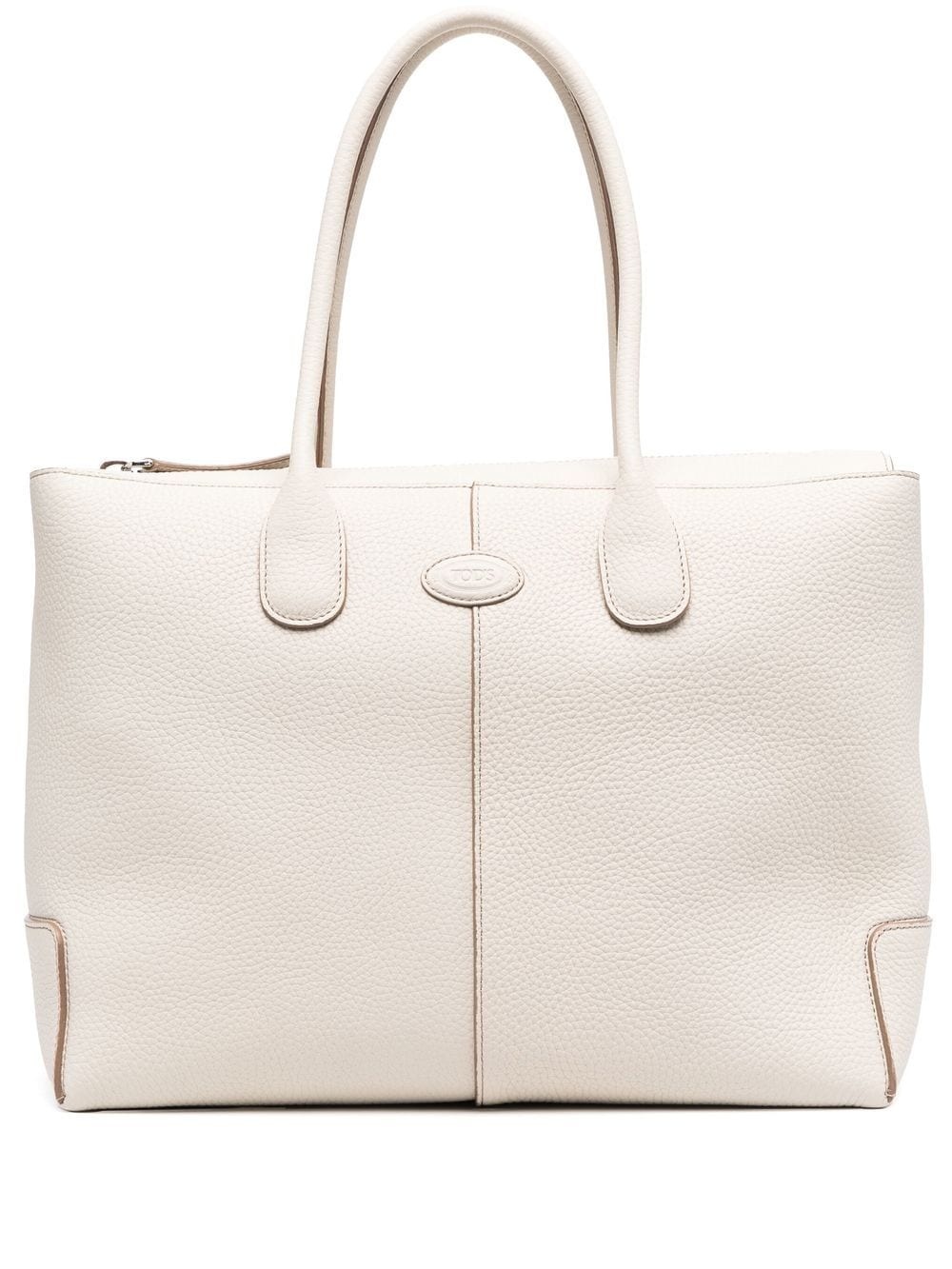 zipped shopper tote - 1