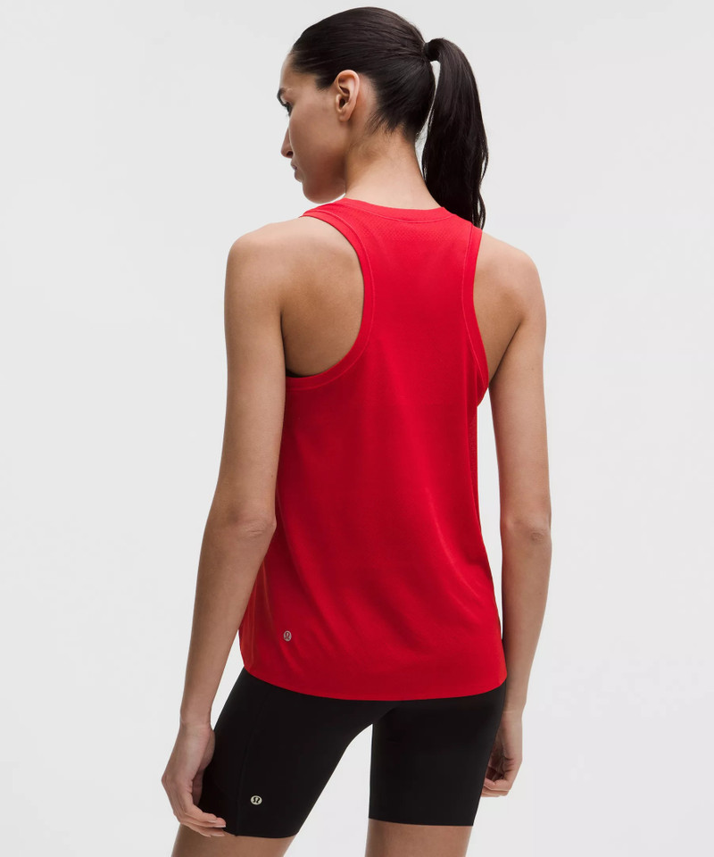 lululemon Fast and Free Singlet *Perforated Stripe outlook