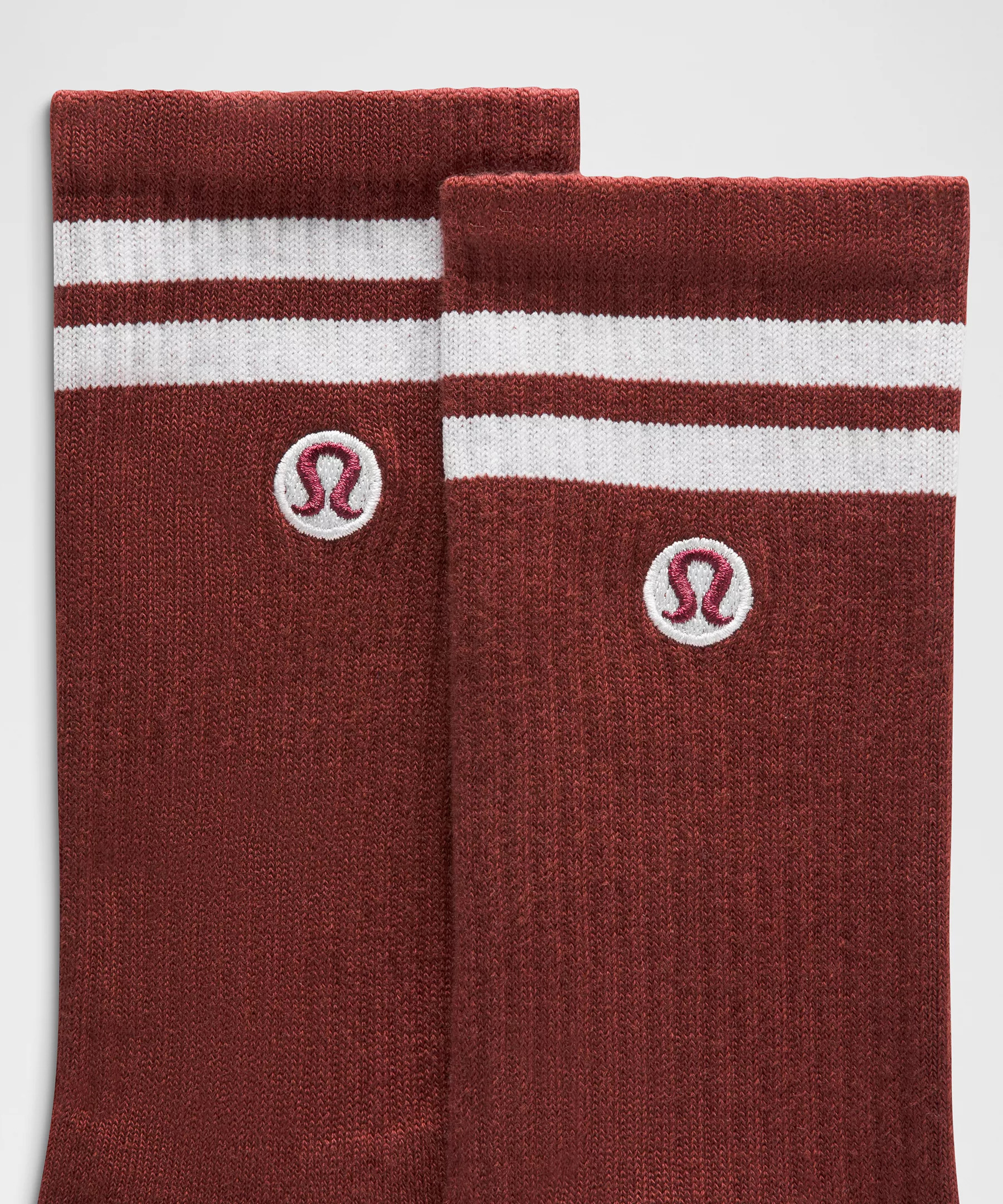 Unisex Daily Essential Crew Socks *Stripe - 2