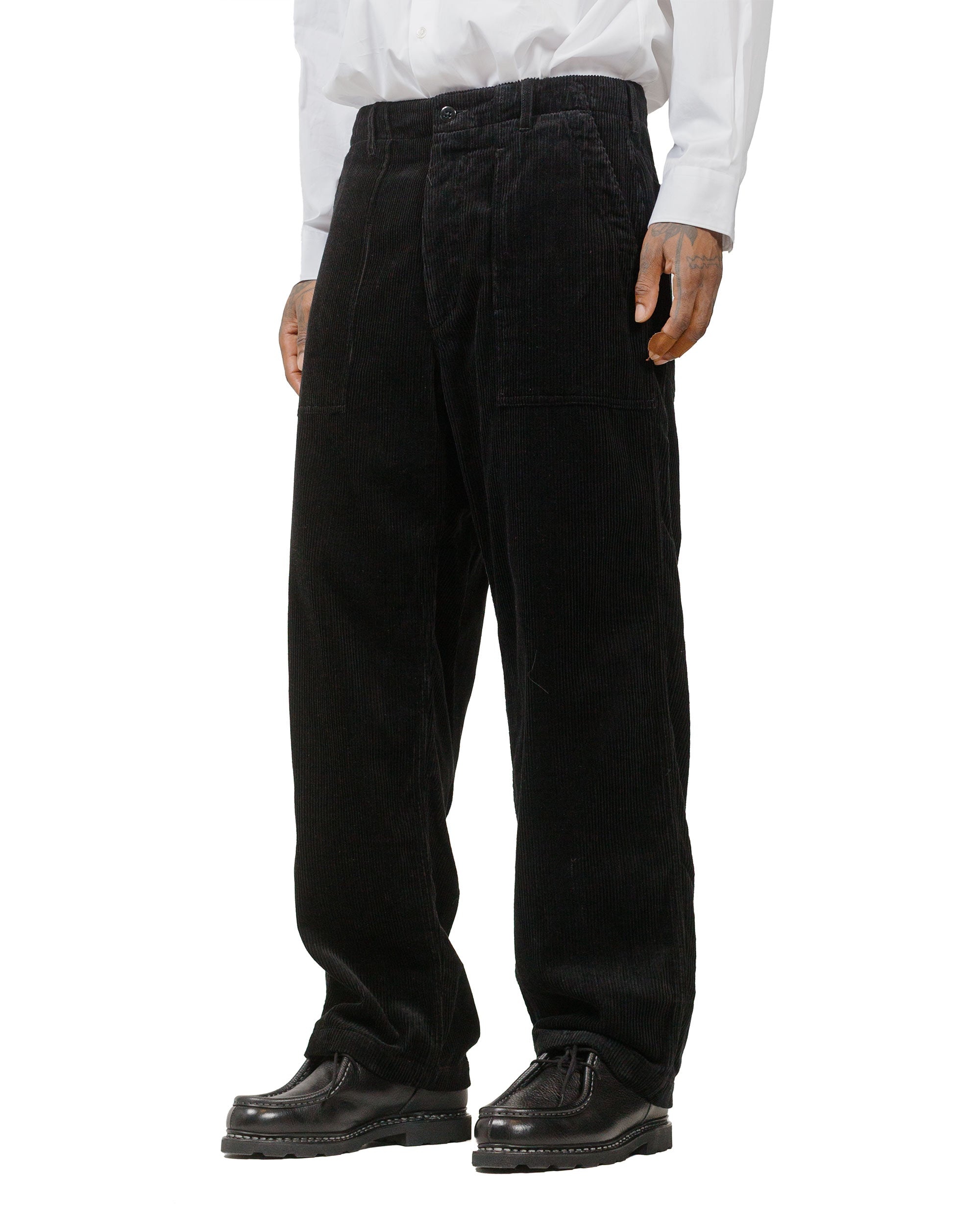 Fatigue Pant Black Cotton 8W Corduroy - 2