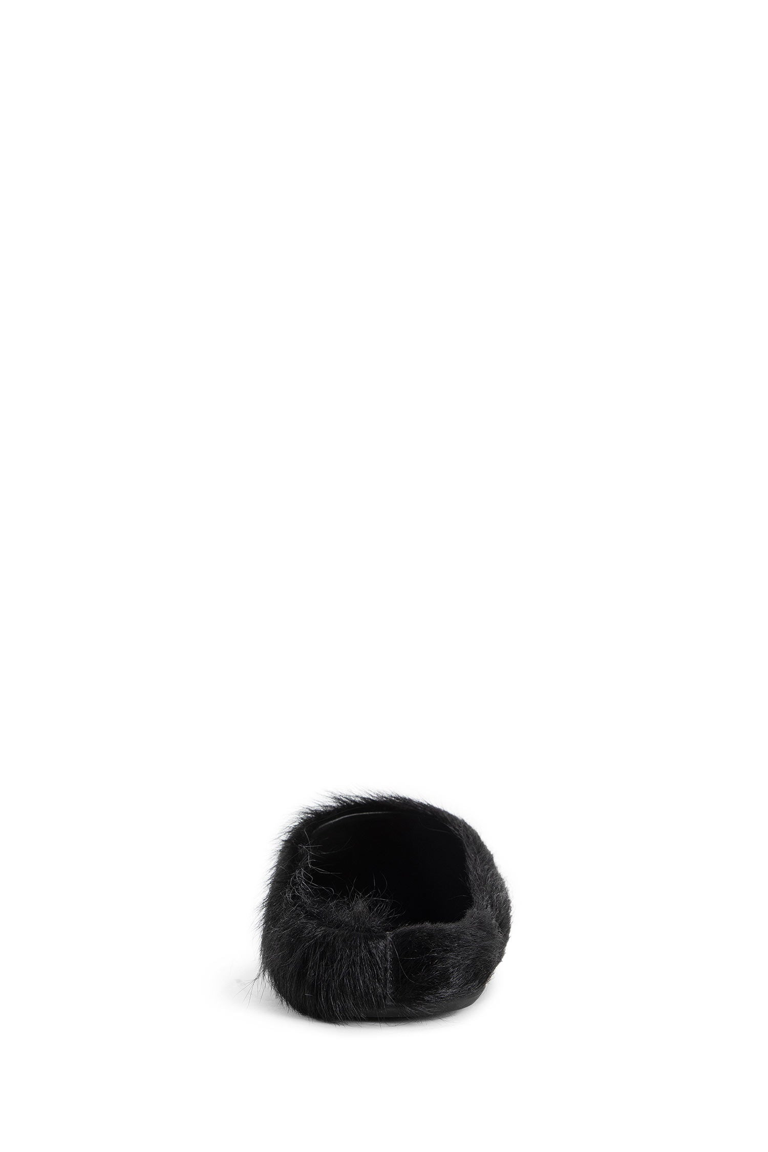 Long-hair Calfskin Fussbett Sabot - 3