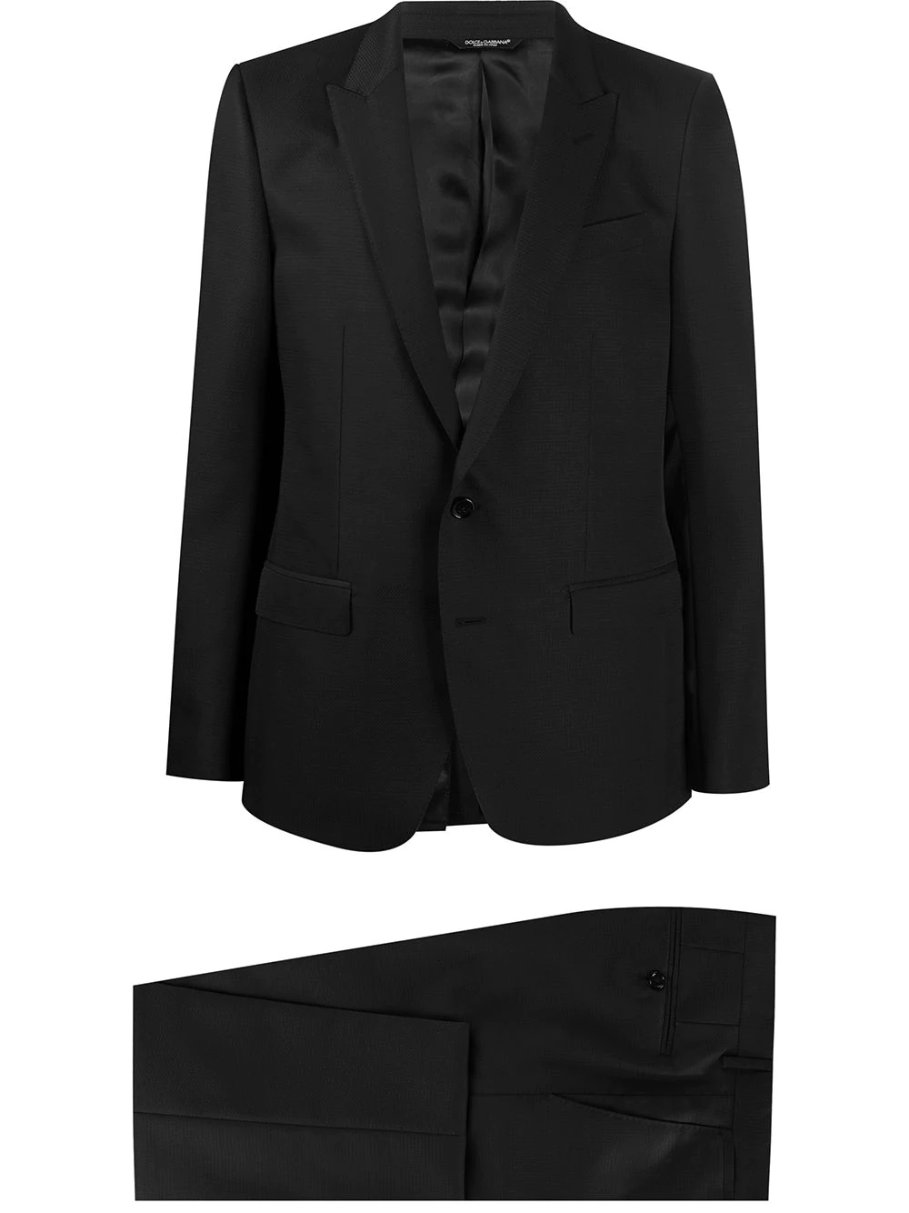 single-breasted dinner suit - 1