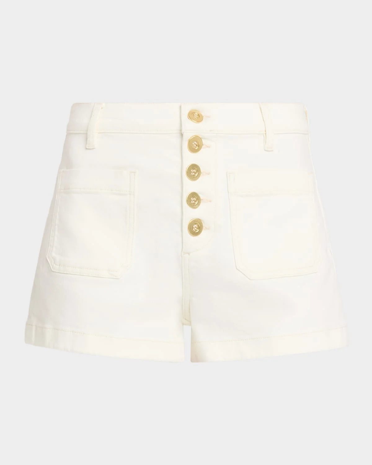 Cindy Denim Mini Shorts - 1