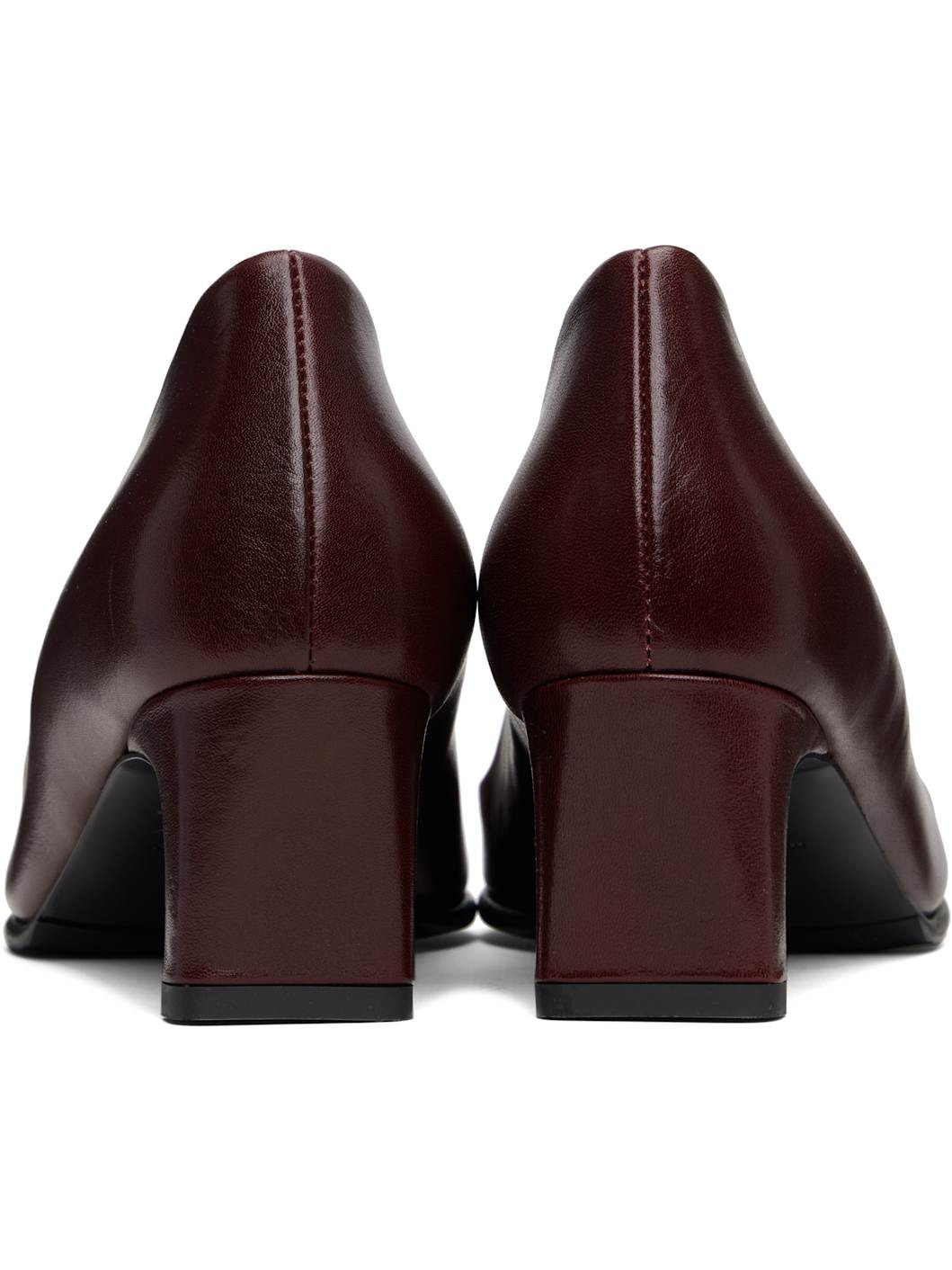 Burgundy Karasu Heels - 2