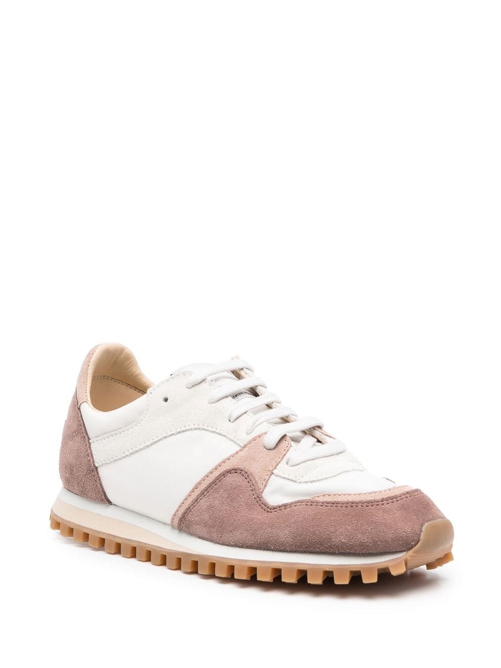 panelled low-top sneakers - 2