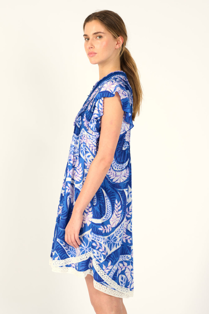Mini Dress Sasha - Blue Holy Snake 4