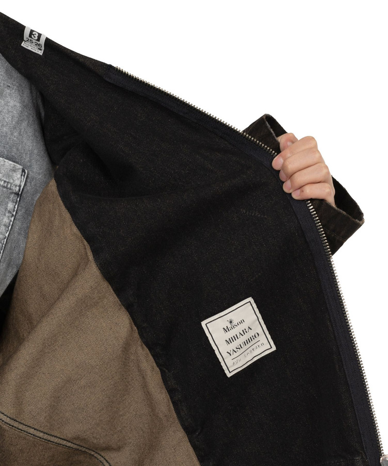 Reconstructed Denim Jacket 10