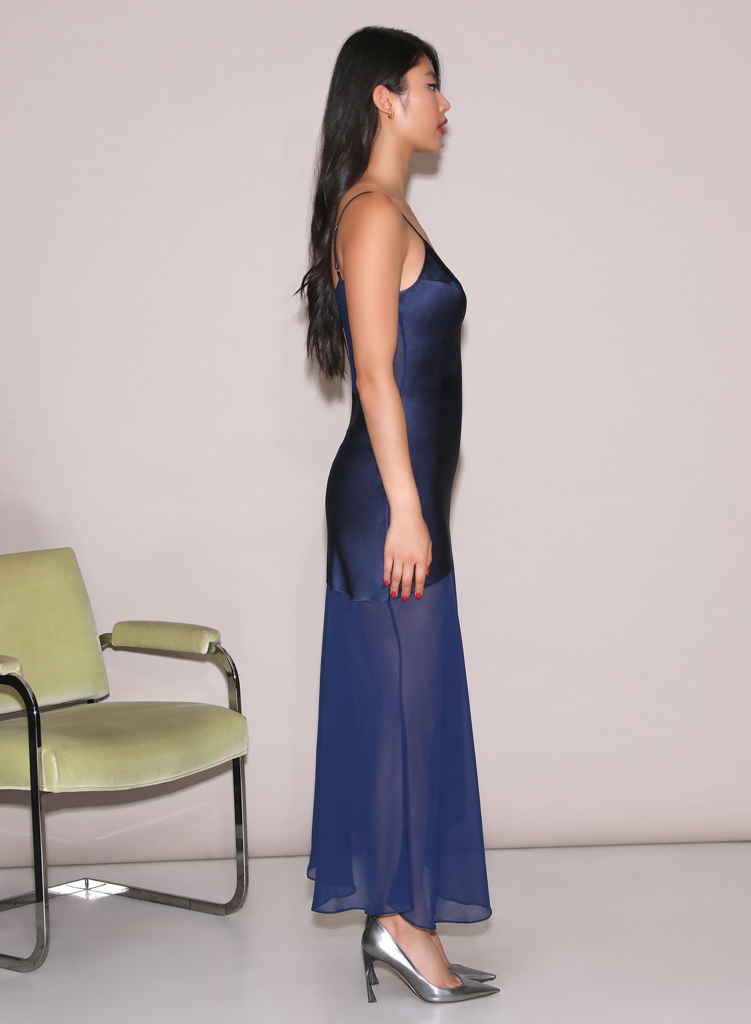 Chiffon & Satin Slip - 6