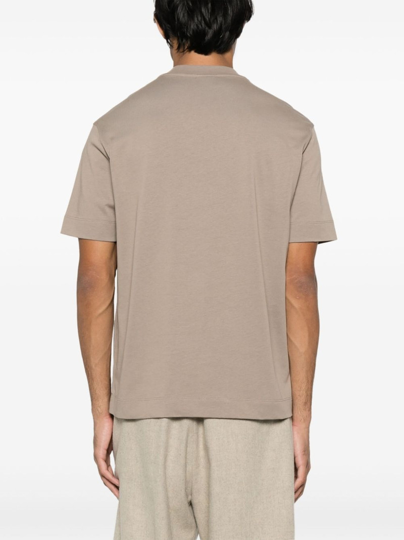 logo-embroidered T-shirt 3