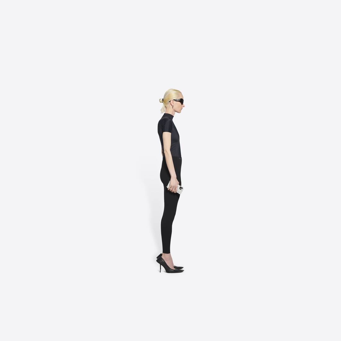 Women's Leggings in Black - 4