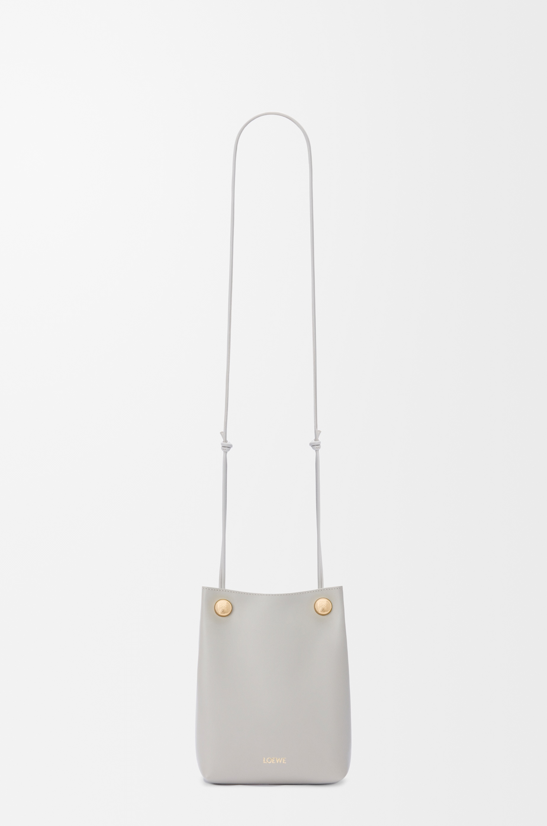 Pebble pouch in smooth calfskin - 5