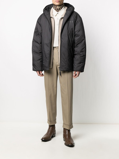 Acne Studios hooded padded jacket outlook