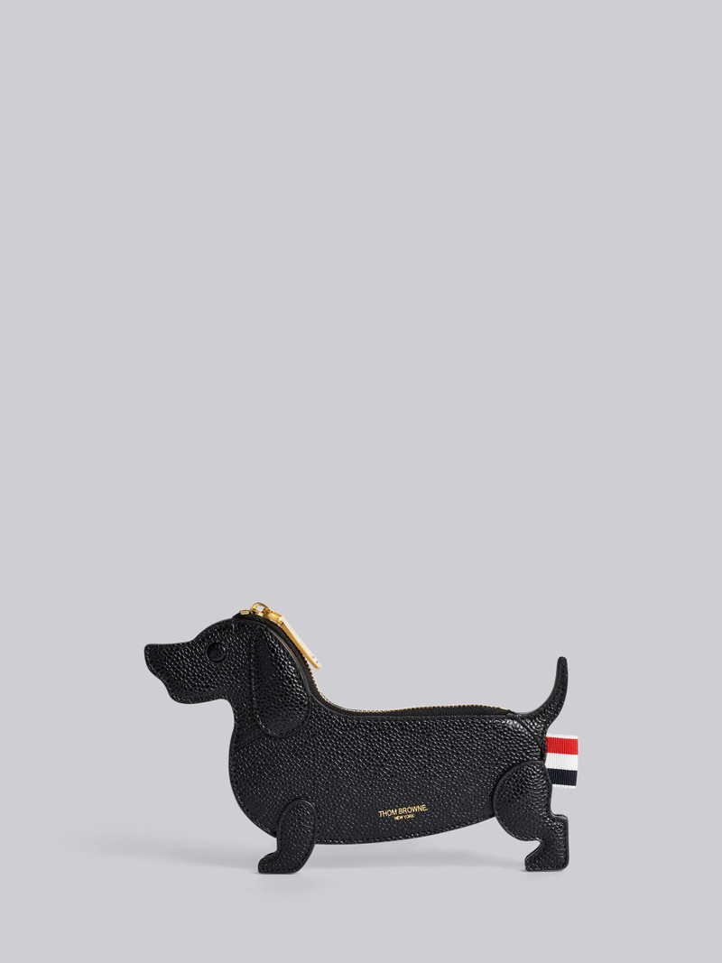 Black Pebbled Hector Belt Purse 1