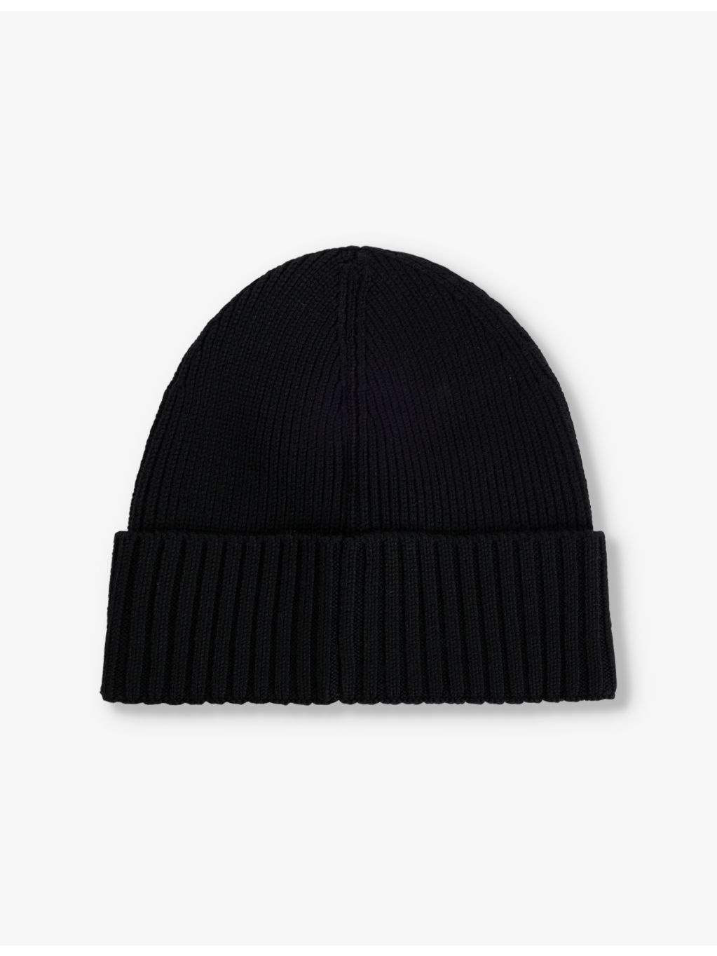 Ribbed brand-patch wool knitted beanie hat - 3